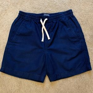 J Crew Navy Dock Short Sz Small